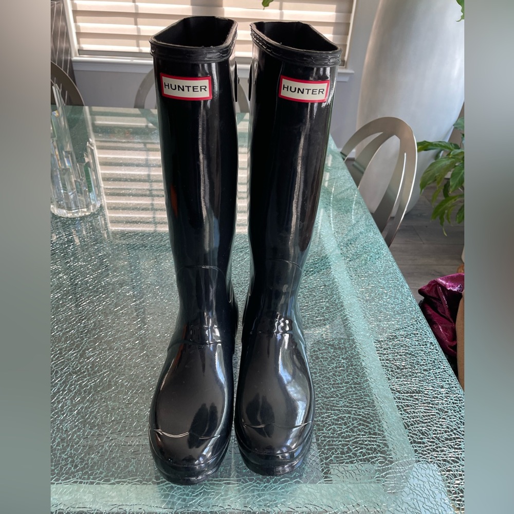 Hunter Black Rain & Snow Boots